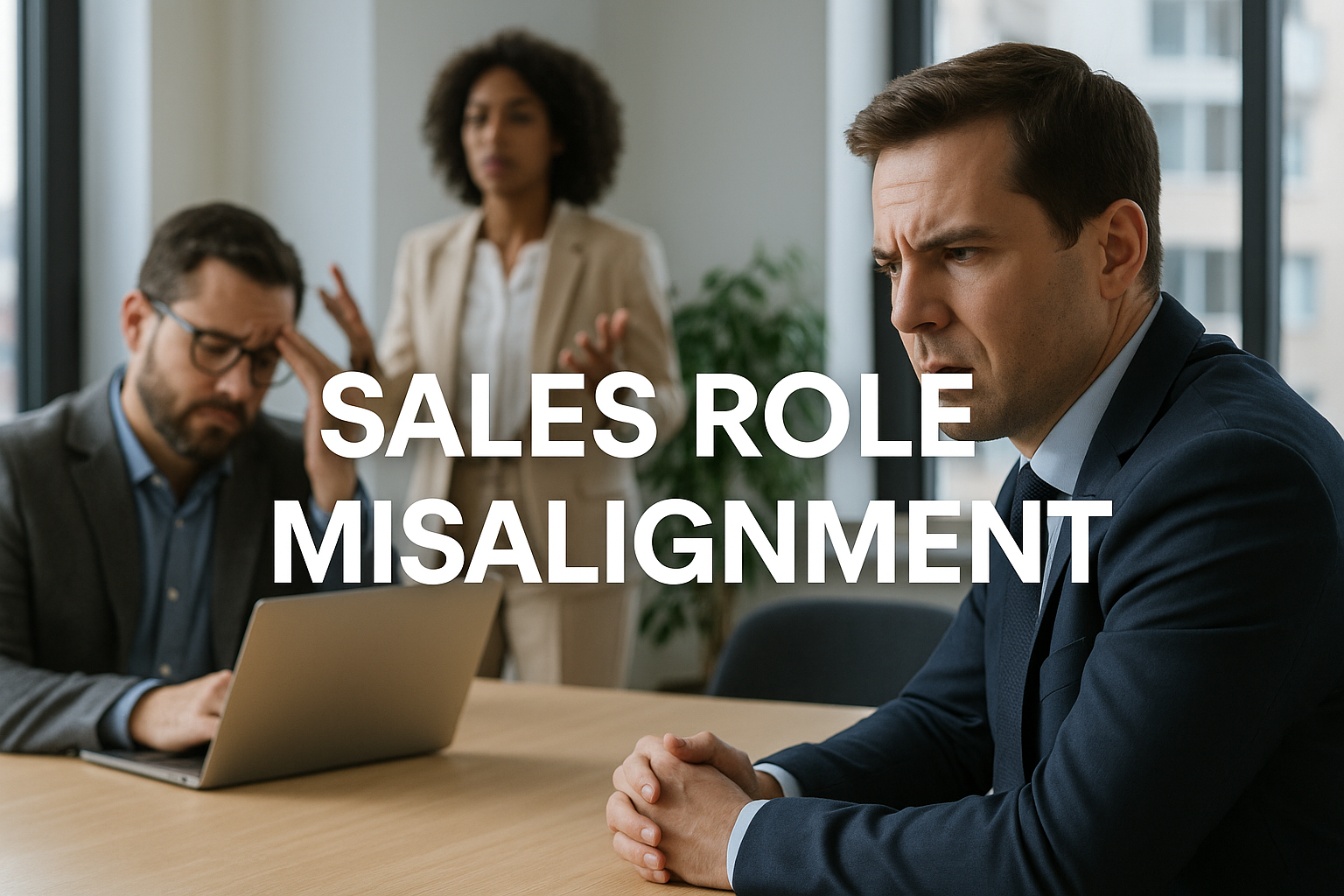 OMG Image of professionals in misaligned roles